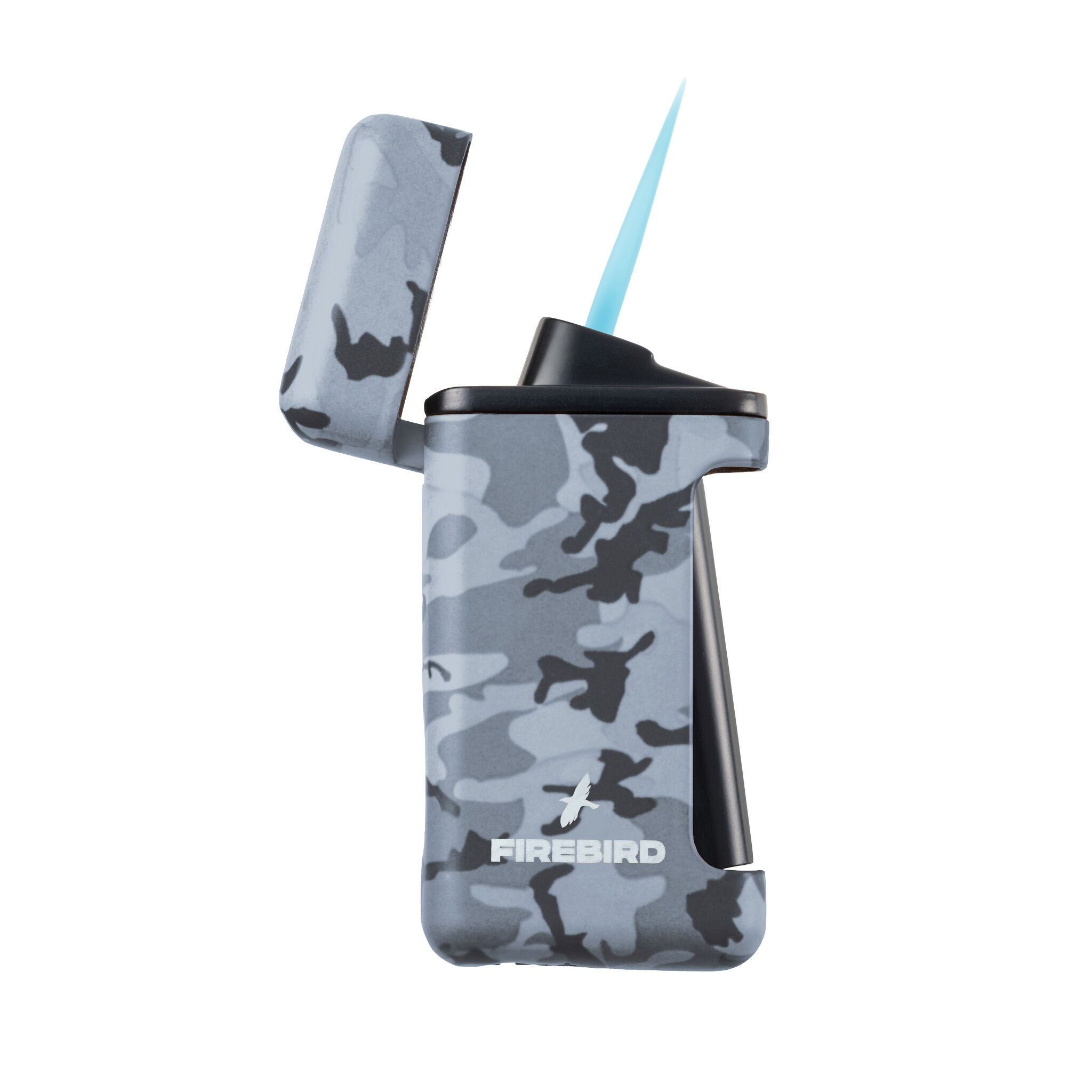 Colibri Cigar Lighters - Firebird Sidewinder Jet Camo Gray